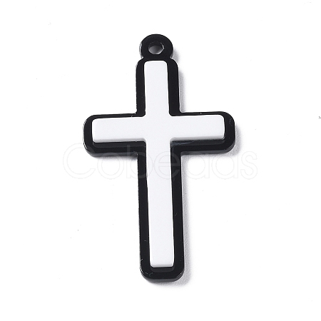Opaque Acrylic Pendants MACR-K330-40B-1