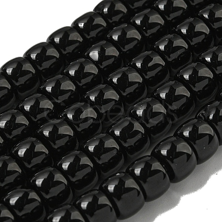 Opaque Glass Beads Strands GLAA-NH0002-B02-1
