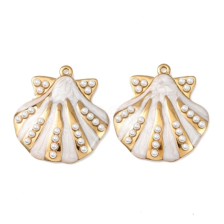 304 Stainless Steel Pendants X-STAS-N129-07G-02-1