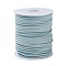 45M Faux Suede Cord, Faux Suede Lace, Aqua, 2~2.5x1.5~2mm, about 50 Yards(45m)/Roll