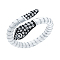 S925 Silver Snake Ring with Zirconia, Exaggerated and Trendy Design.