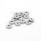 Non-Tarnish 304 Stainless Steel Beads, Disc/Flat Round, Stainless Steel Color, 5x2mm, Hole: 1.8mm