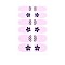 Flower Series Full Cover Nail Decal Stickers, Self Adhesive, Nail Decoration for Women Girls Kids, Pearl Pink, 25.5x10~16.5mm, 12pcs/sheet