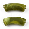 Opaque Two Tone Color Acrylic Beads MACR-ZX023-01A-2
