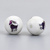 Electroplate Glass Beads LS-EGLA-S178-11A-07-2