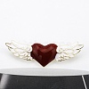 Heart with Wing Enamel Pin HEAR-PW0001-048-4