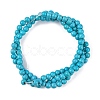 Synthetic Turquoise Beads Strands X-TURQ-G106-4mm-02F-3