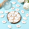 40Pcs 8 Styles Funny Opaque Resin Cabochons RESI-SC0036-69-7