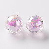 Transparent Acrylic Beads TACR-S152-14B-A03-2