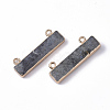 Natural Labradorite Charms X-G-S359-012B-2