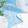 Brass Stud Earring Findings FIND-BC0003-69-6