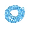 Electroplate Glass Beads Strands EGLA-A044-T3mm-L08-3