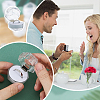 50Pcs Octagonal Transparent Plastic Ring Boxes OBOX-DC0001-02A-7