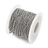 304 Stainless Steel Twisted Chains Curb Chains CHS-B009-01C-P-2