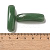 Natural Green Aventurine Connector Charms G-G095-01E-3