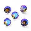Cubic Zirconia Pointed Back Cabochons ZIRC-H108-11B-001PS-2