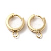201 Stainless Steel Huggie Hoop Earrings Findings STAS-A167-01S-G-1