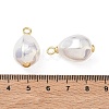 Brass & Glass Pendants KK-D289-40B-G-3