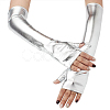 Polyester Long Fingerless Gloves AJEW-WH20018-117A-6