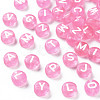 Transparent Acrylic Beads TACR-N002-04I-1