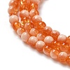 Crackle Glass Beads Strands GLAA-U001-4mm-10-3