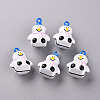 Baking Paint Brass Bell Pendants LS-KKB-S002-015A-1