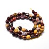 Natural Mookaite Nuggets Beads Strands X-G-J335-35-2