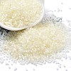 Imitation Cat Eyes Glass Seed Beads X-SEED-H003-03B-1