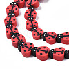 Handmade Polymer Clay Bead Strands X-CLAY-N011-43B-07-3