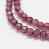 Natural Garnet Beads Strands G-K182-2mm-10-3