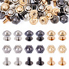 18 Sets 3 Colors Iron Screws FIND-TA0006-28B-2