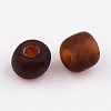 8/0 Frosted Round Glass Seed Beads X-SEED-A008-3mm-M13-2