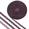 National Style Polyester Ribbons SRIB-WH0011-309B-1