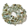 Natural Flower Amazonite Chips Beads Strands X-G-M205-12-01-3