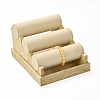 3 Layer Wood Jewelry Bracelet Displays Stands RDIS-K003-02B-1
