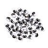 Opaque Acrylic Bead OACR-H114-01-1