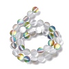 Synthetic Moonstone Beads Strands G-E573-01C-14-3