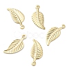 Brass Pendants KK-O131-16G-1