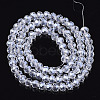 Electroplate Glass Beads Strands EGLA-A034-T6mm-A08-2