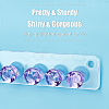 2Pcs 2 Colors Acrylic Jewelry Display Hanger Rack AJEW-PH0002-59-7