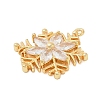 Brass Micro Pave Cubic Zirconia Pendatns LS-KK-I380-02G-2