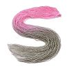 Transparent Gradient Color Glass Beads Strands GLAA-G101-2mm-14-2