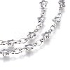 Tarnish Resistant 304 Stainless Steel Link Chains STAS-P219-74-2