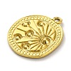 Ion Plating(IP) 304 Stainless Steel Pendants STAS-K293-01G-2