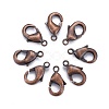 Brass Lobster Claw Clasps KK-901-R-NF-1