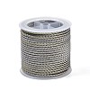 11M Polyester Braided Cord with Cotton Core & Metallic Thread OCOR-Z006-01-31-1