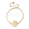 Religion 304 Stainless Steel Link Bracelets for Women LS-BJEW-F524-02A-G-4