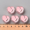 Transparent Enamel Acrylic Beads X-TACR-S155-004E-4