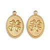 304 Stainless Steel Pendants STAS-L295-11G-1