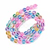 Synthetic Moonstone Beads Strands G-E573-02A-18-3